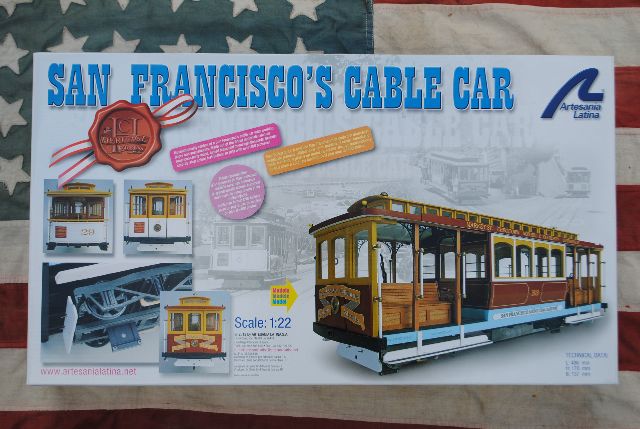 Artesania Latana Art20331 SAN FRANCISCO'S CABLE CAR Model car
