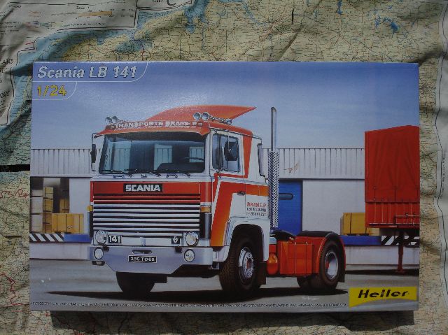 Camion Scania LB-141 - Heller 56773 - 1/24 Camion Scania LB-141 - Heller 56773 - 1/24
