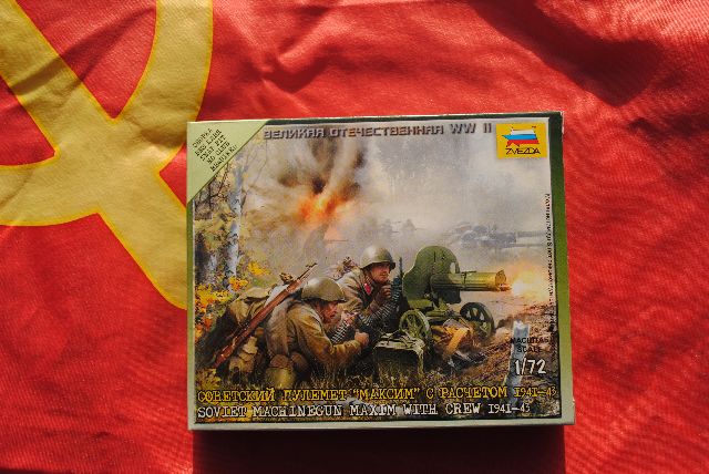 Zvezda Modèle - Z6104 - - Machine Rifle Soviet Union and servants - 1 : 72 Scale Zvezda Modèle - Z6104 - - Machine Rifle Soviet Union and servants - 1 : 72 Scale