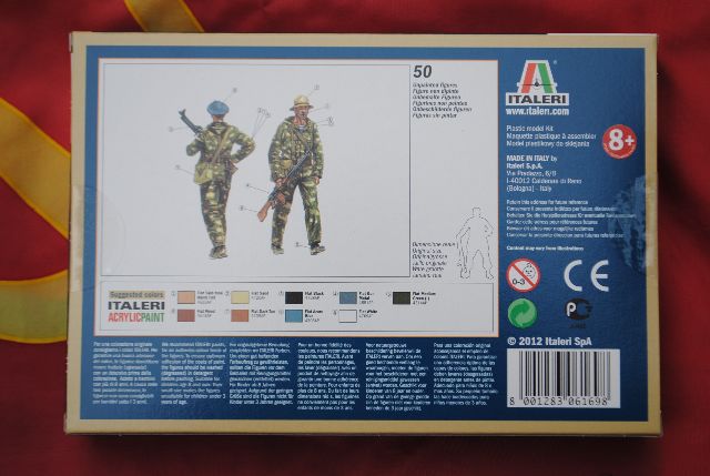 Soviet Special Forces 80s Modern Figure Plastic Kit 1:72 Model ITALERI 