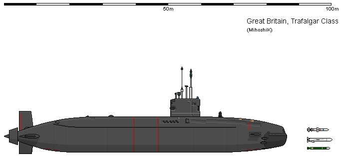 Airfix A03260  Trafalgar Class Submarine