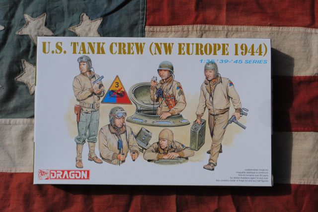 Dragon 6054 1/35 US Tank Crew NW Europe 1944 