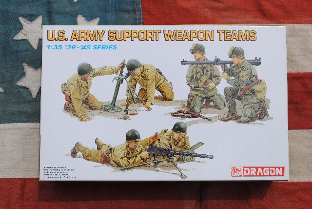 Army Support Weapon Teams DRAGON 6198 1/35 U.S