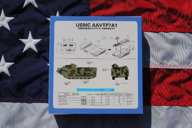 Bronco 1/350 USMC AAVTP 7A1 X 4 kits en 1 Boîte # NB5036 