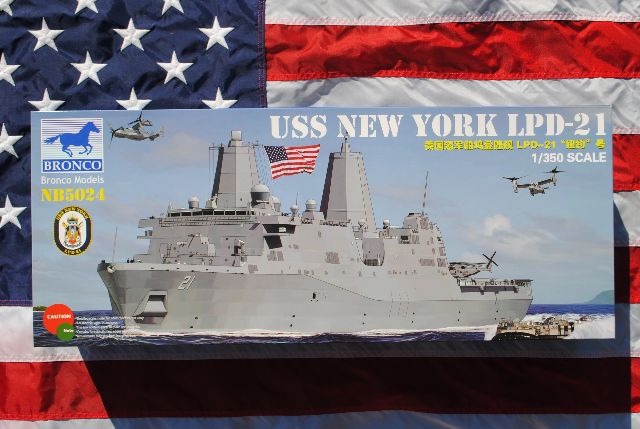 USS NEW YORK LPD 21 Photo Canvas Print USN Navy Ship 