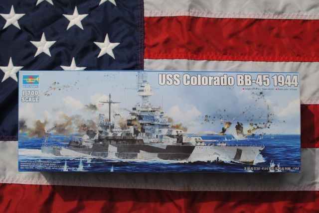 Trumpeter 05768 USS Colorado BB-45 1944 US Navy Battleship