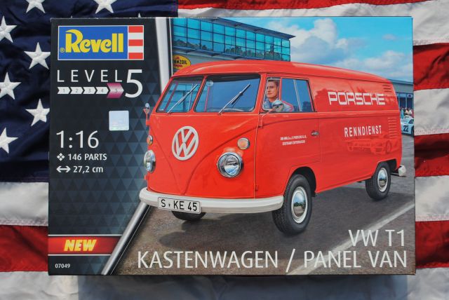 Revell 07049 Volkswagen VW T1 KASTENWAGEN / PANEL VAN 