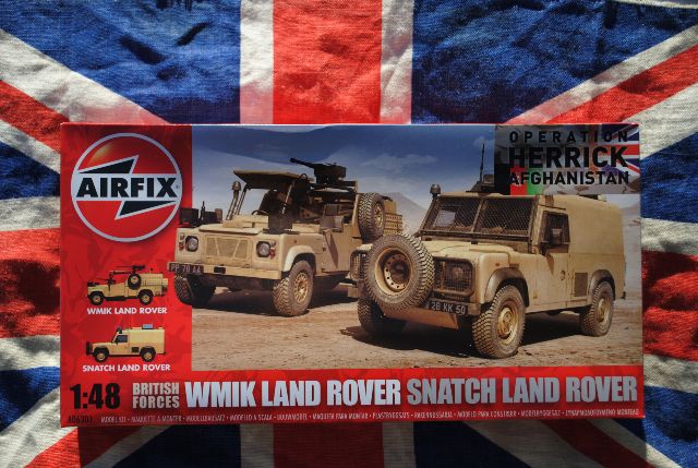 Airfix A06301 WMIK LAND ROVER / SNATCH LAND ROVER BRITISH FORCES ...