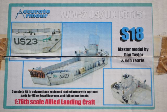 Accurate Armour S00018 WW-2 US/UK LCT(5) Landing Craft Scale Soldiers