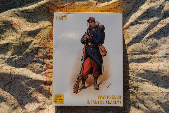 - 1:72 WWI French infantry 8148 early Hat 