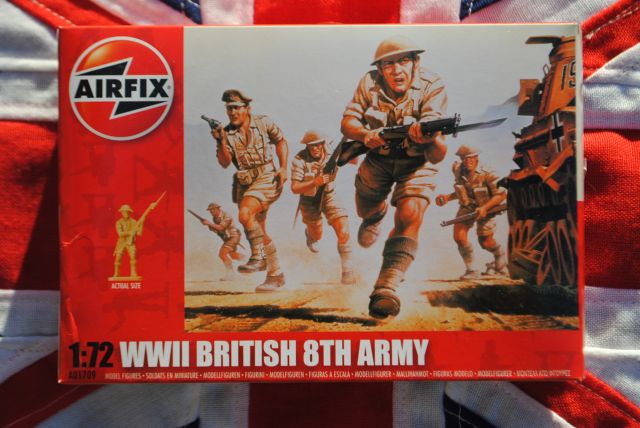 Airfix A01709 WWII BRITISH 8th ARMY
