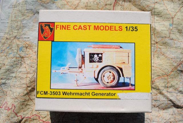 FINE CAST MODELS Wehrmacht Generator Model Army Vehicle