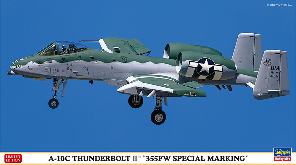 Hasegawa 02333 A-10C Thunderbolt II `355FW Special Marking`