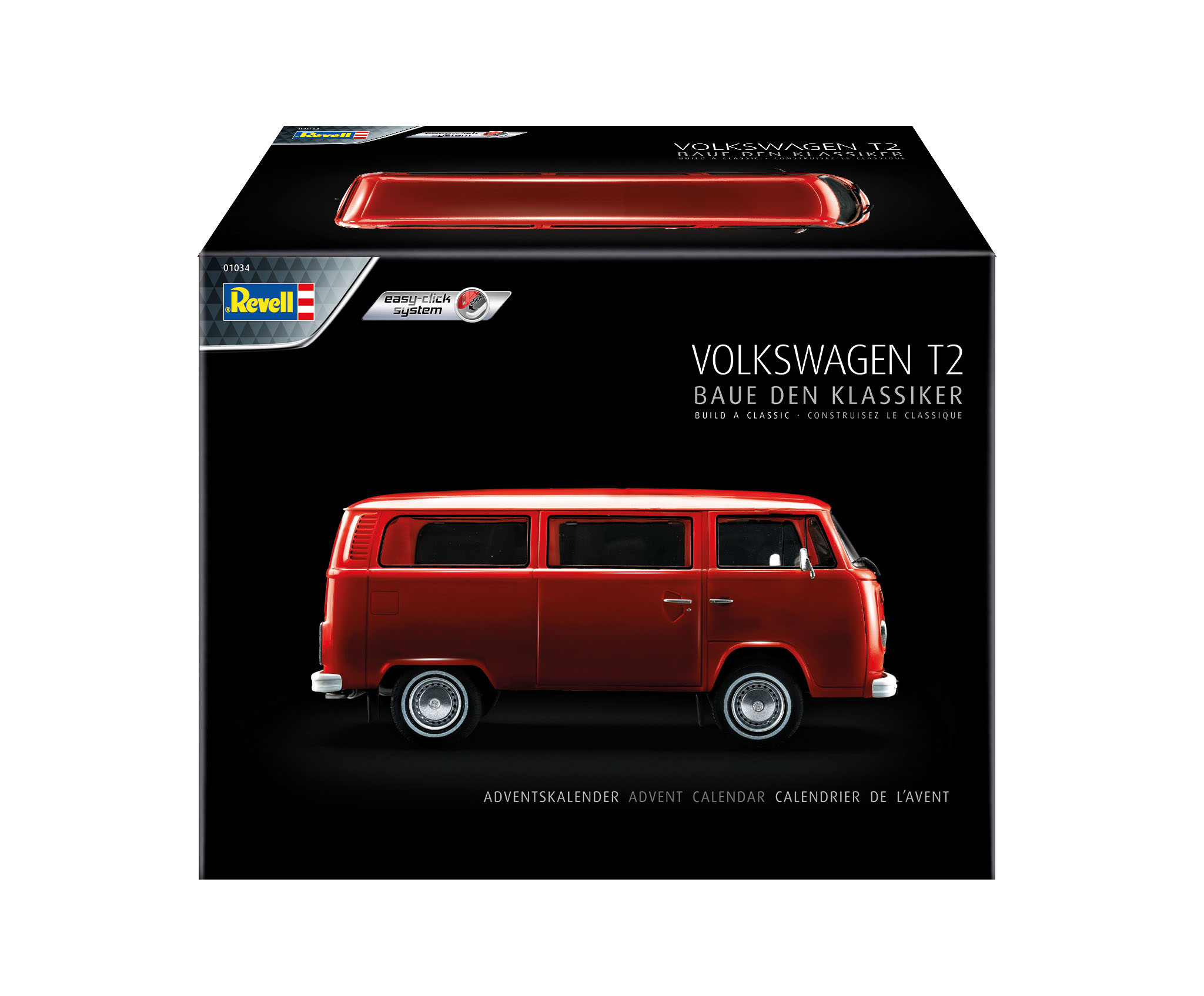 1/24 Scale Red 1972 Volkswagen Bus T-2 Diecast Model