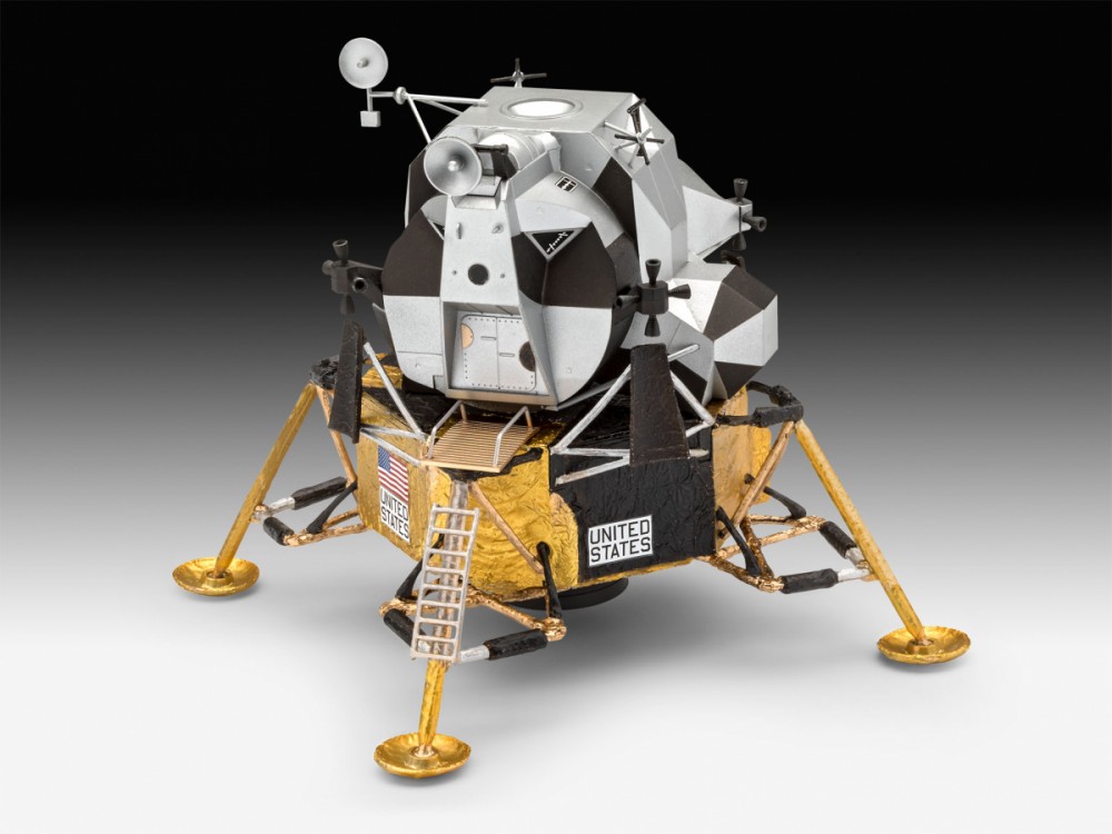 Voel me slecht Per ongeluk combinatie Revell 03701 Apollo 11 LUNAR MODULE EAGLE - grootste modelbouwwinkel van  Europa