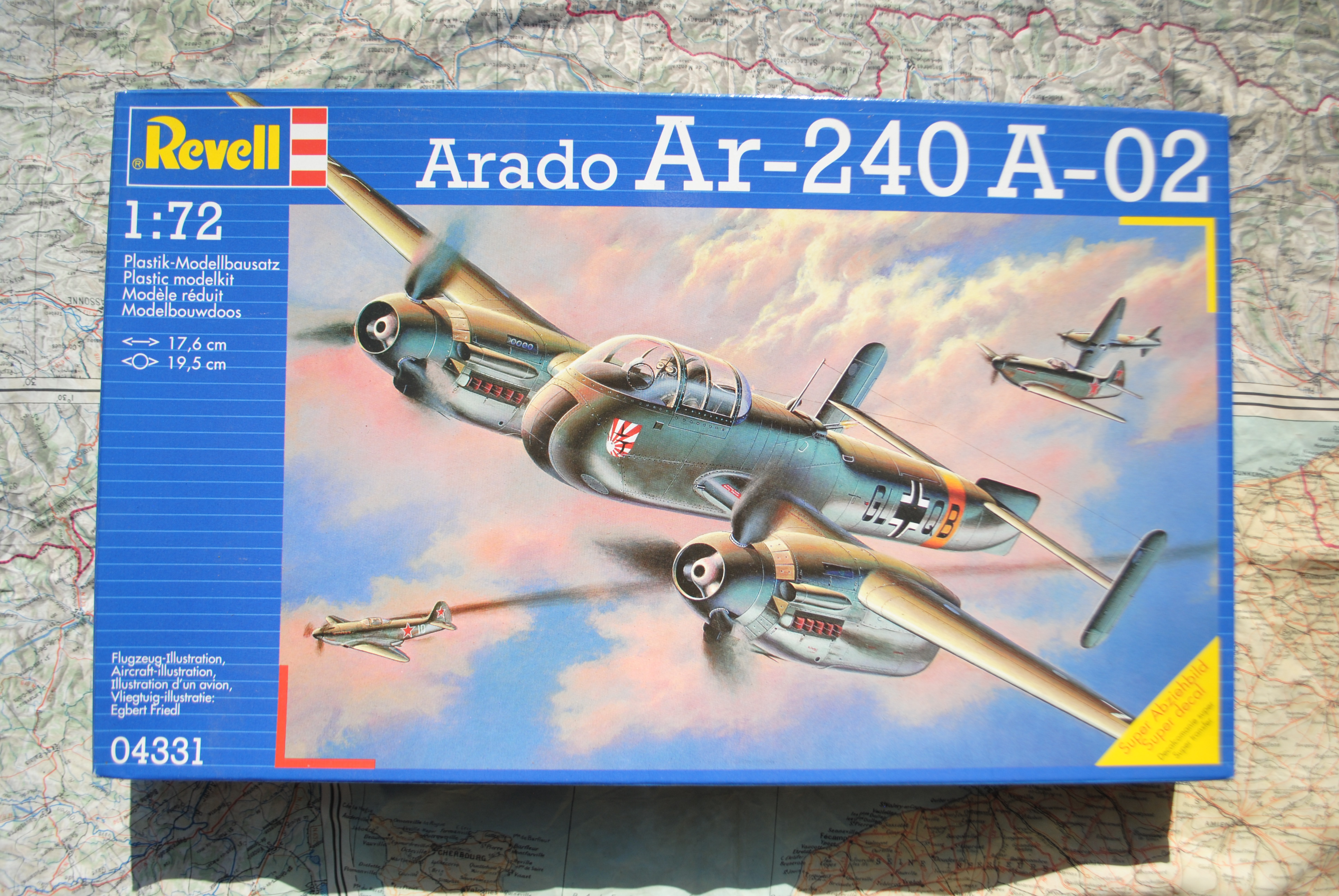 Revell 04331 Arado Ar-240 A-02