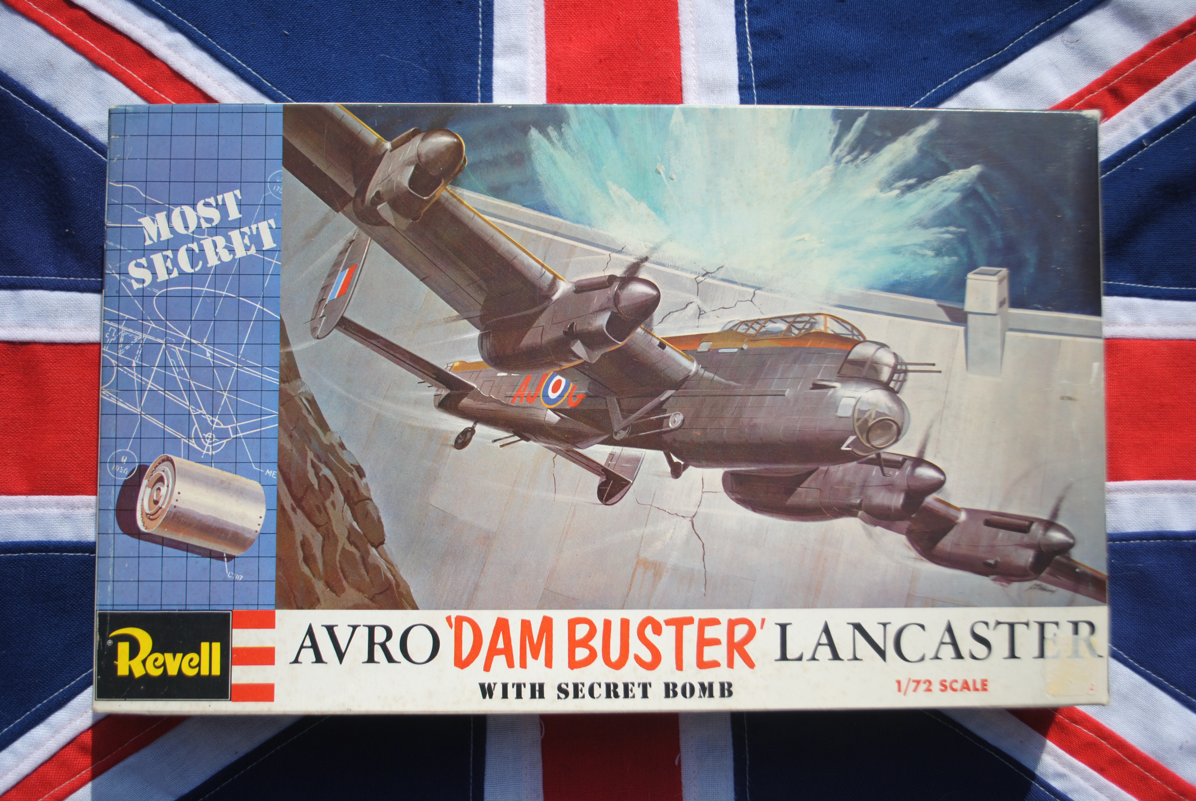 Revell H-202 Avro Lancaster 'Dam Buster' with Secret Bomb