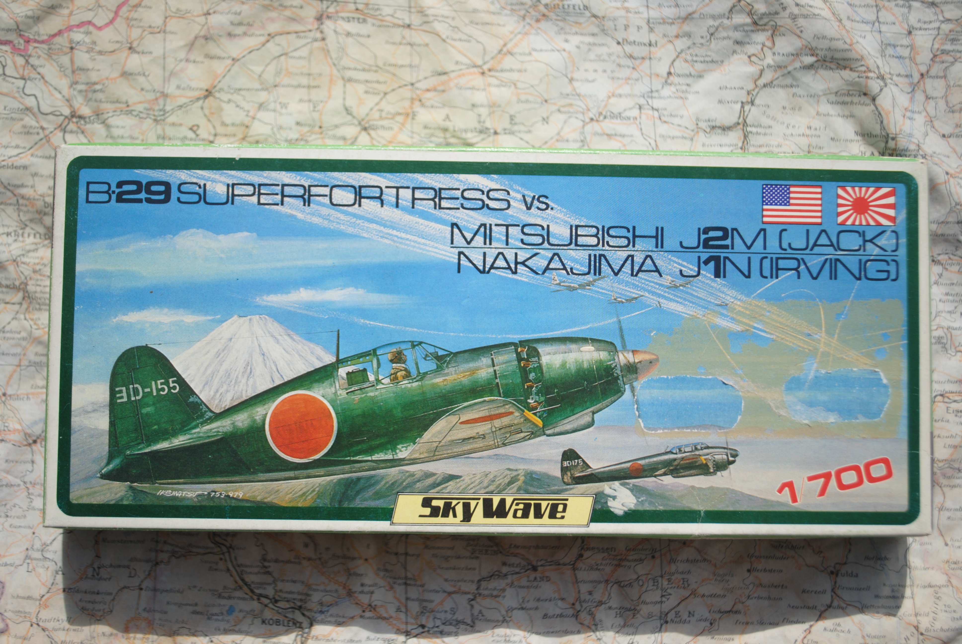 Sky Wave 19 / SW-300 B-29 Superfortress vs. Mitsubishi J2M 'Jack' & Nakajima J1N 'Irving'