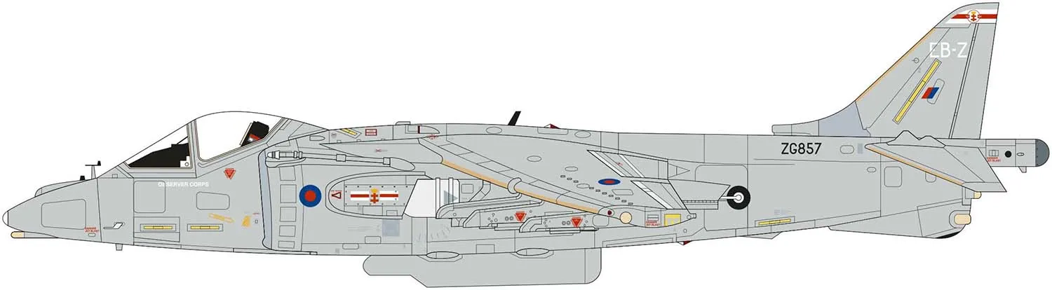 Airfix A04050A BAe Harrier GR7A/GR9