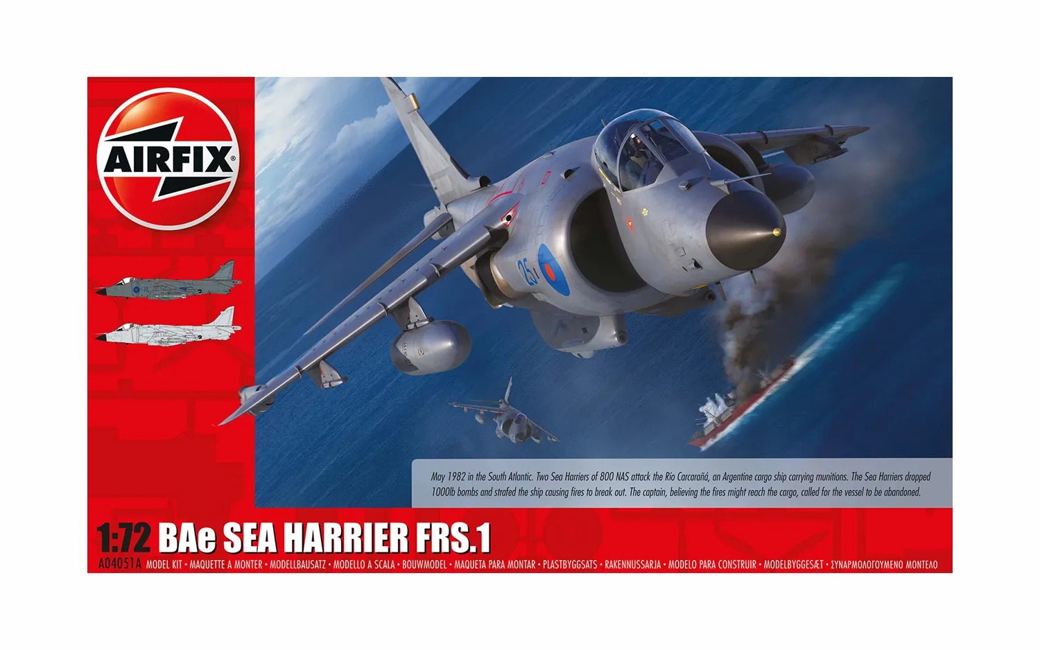 Airfix 04051A BAe Sea Harrier FRS.1 