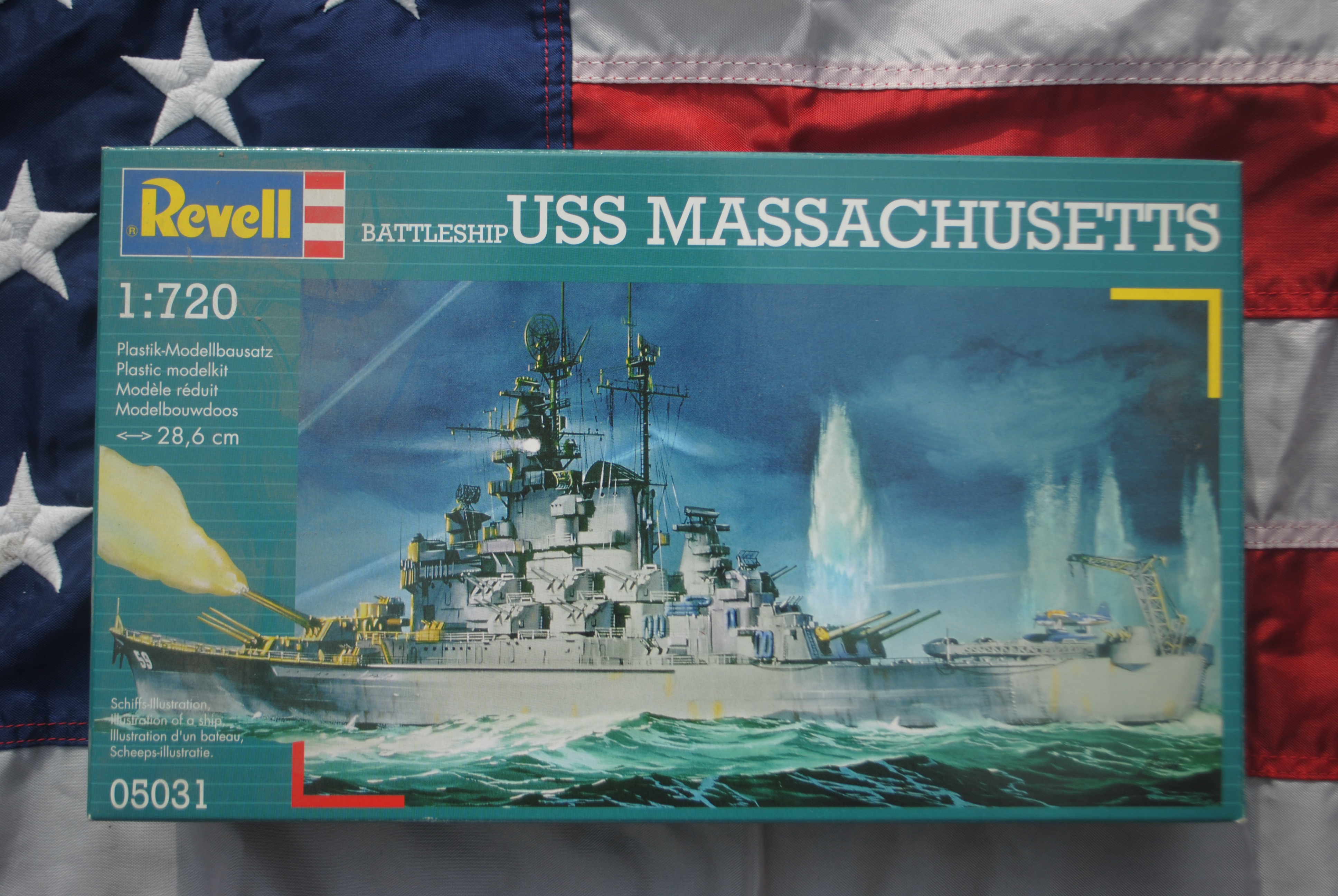 Revell 05031 Battleship USS Massachusetts