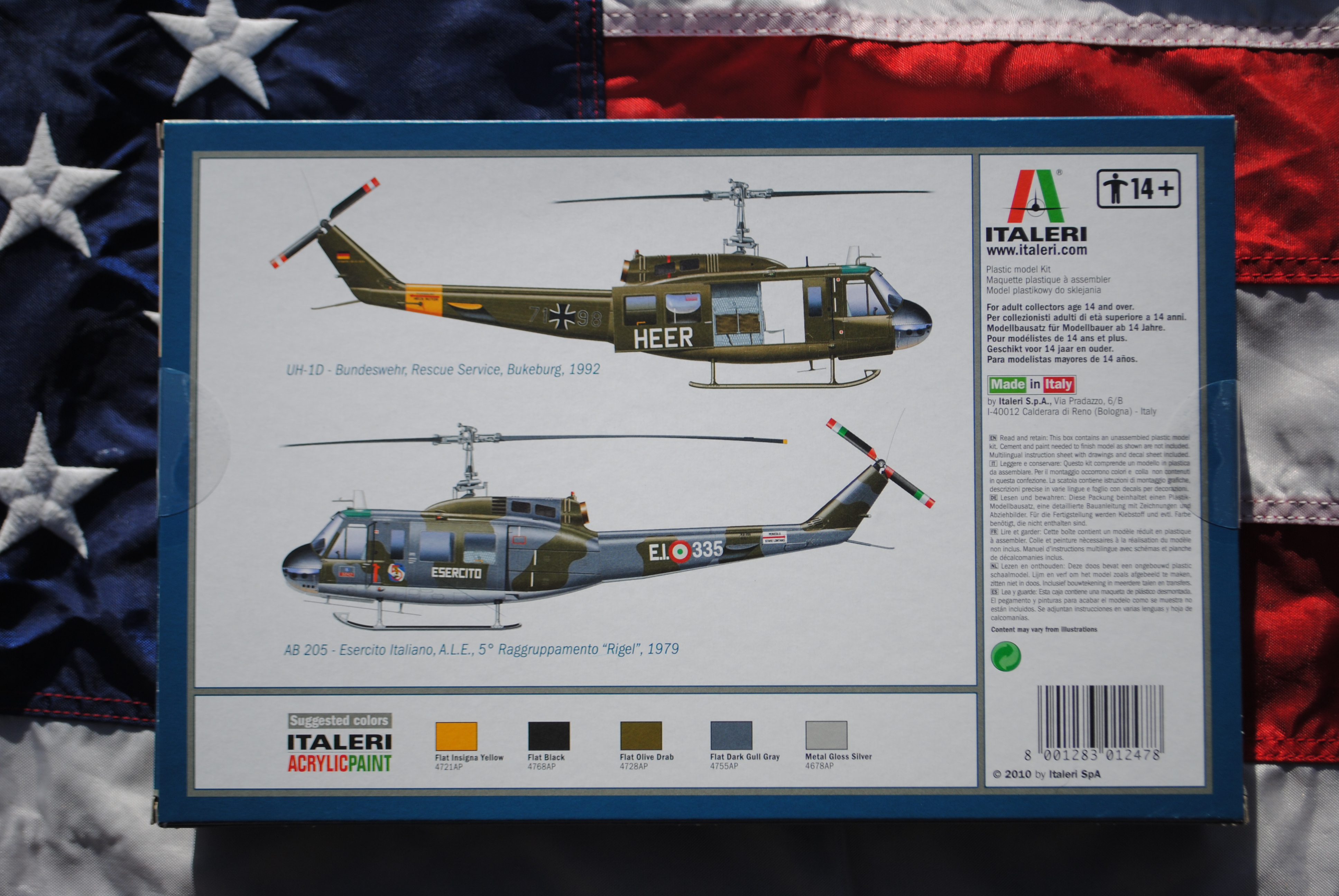 Italeri 1247 Bell UH-1D Iroquois