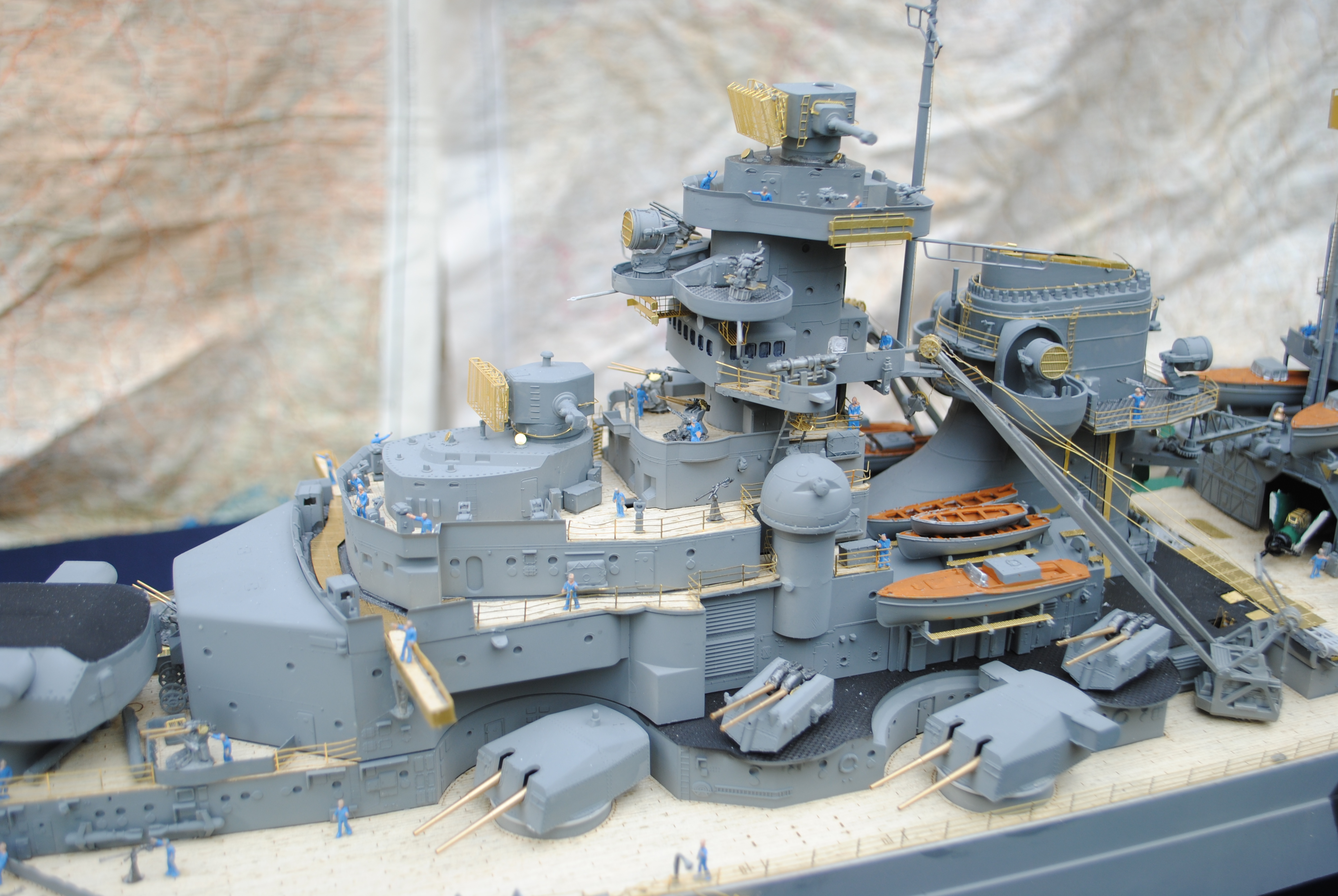 Trumpeter 03702 Bismarck Kriegsmarine Battleship