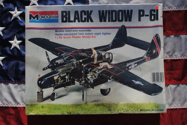 Monogram 7546 BLACK WIDOW P-61