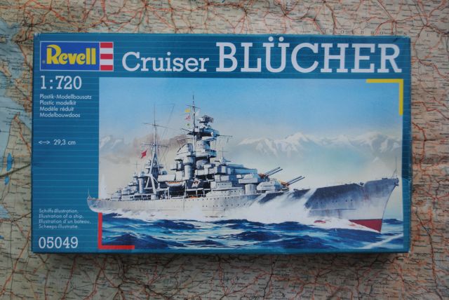 Revell 05049 BLÜCHER Kriegsmarine Cruiser