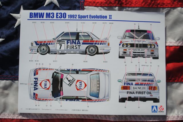 BEEMAX B24019 No.24 BMW M3 E30 1992 Sport Evolution II