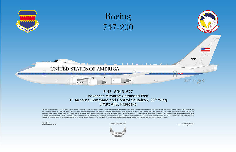 Pilot's Station 675 Boeing 747-E-4B