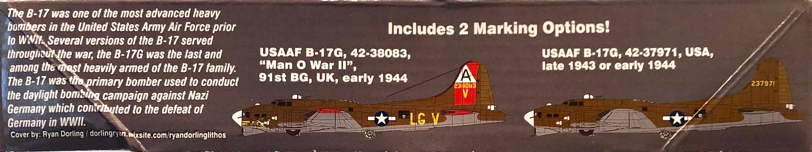 Minicraft 14754 Boeing B-17G Flying Fortress