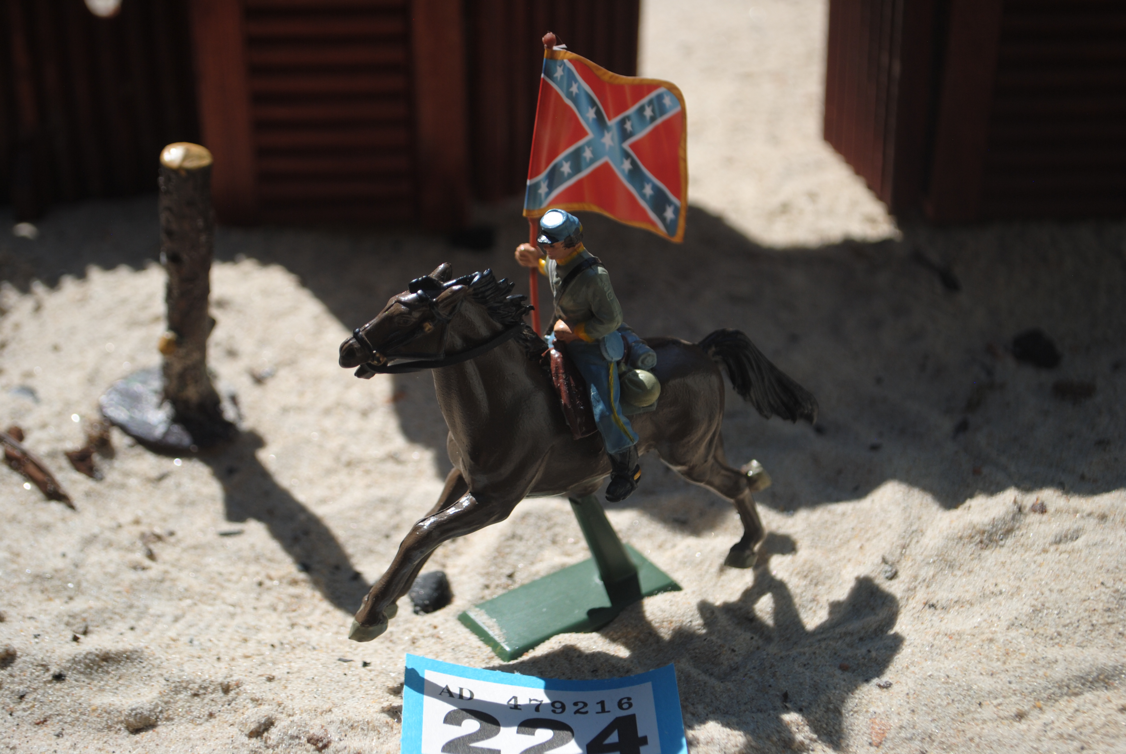 Britains Toys B.224 Confederate Army Cavalry CSA 'American Civil War' 
