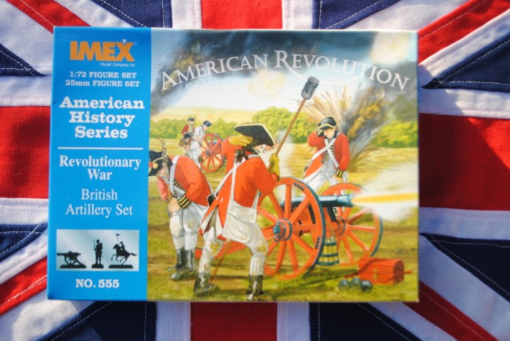 IMEX 555 British Artillery Set 'Revolutionary War'