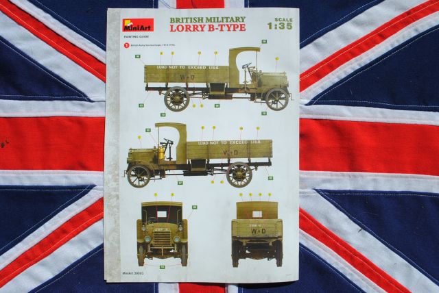 Mini Art 39003 British Military Lorry B-TYPE