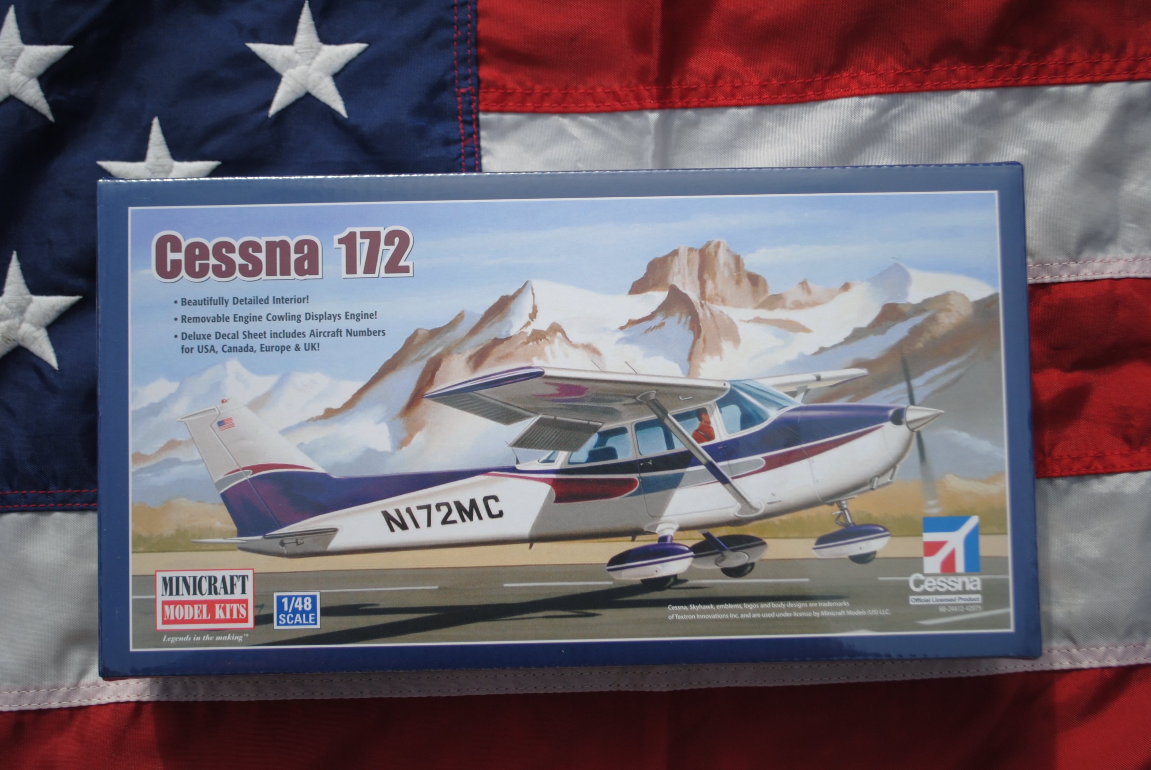 Minicraft Model Kits 11635 Cessna 172