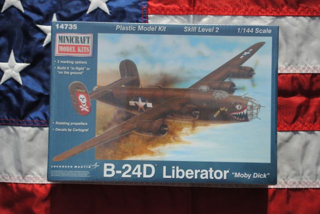 Minicraft 14735 Consolidated B-24D Liberator 'Moby Dick'