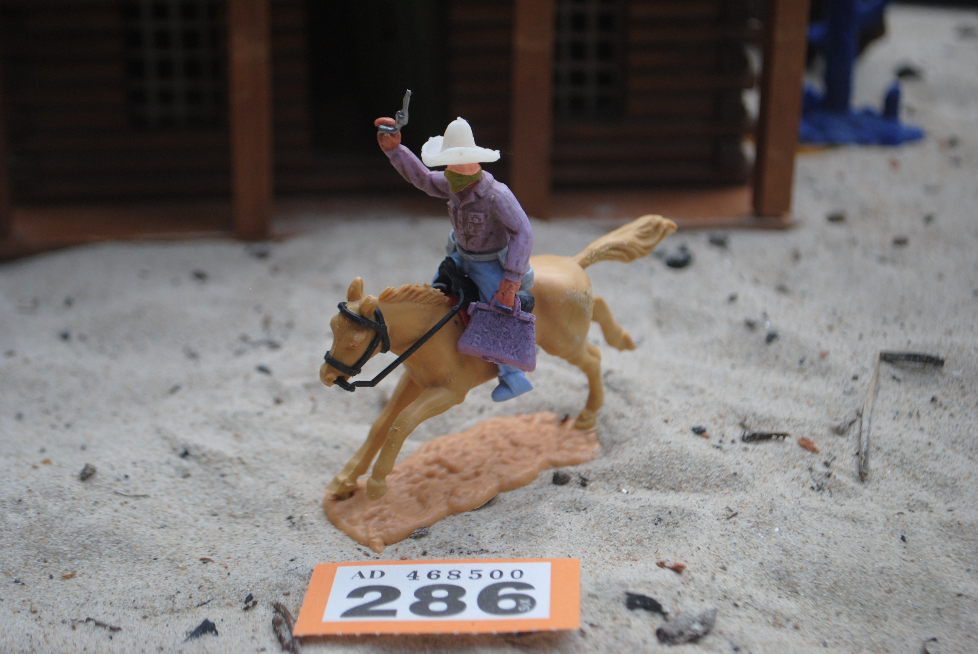 Timpo Toys O.286 Cowboy Riding on Horse 2nd version 