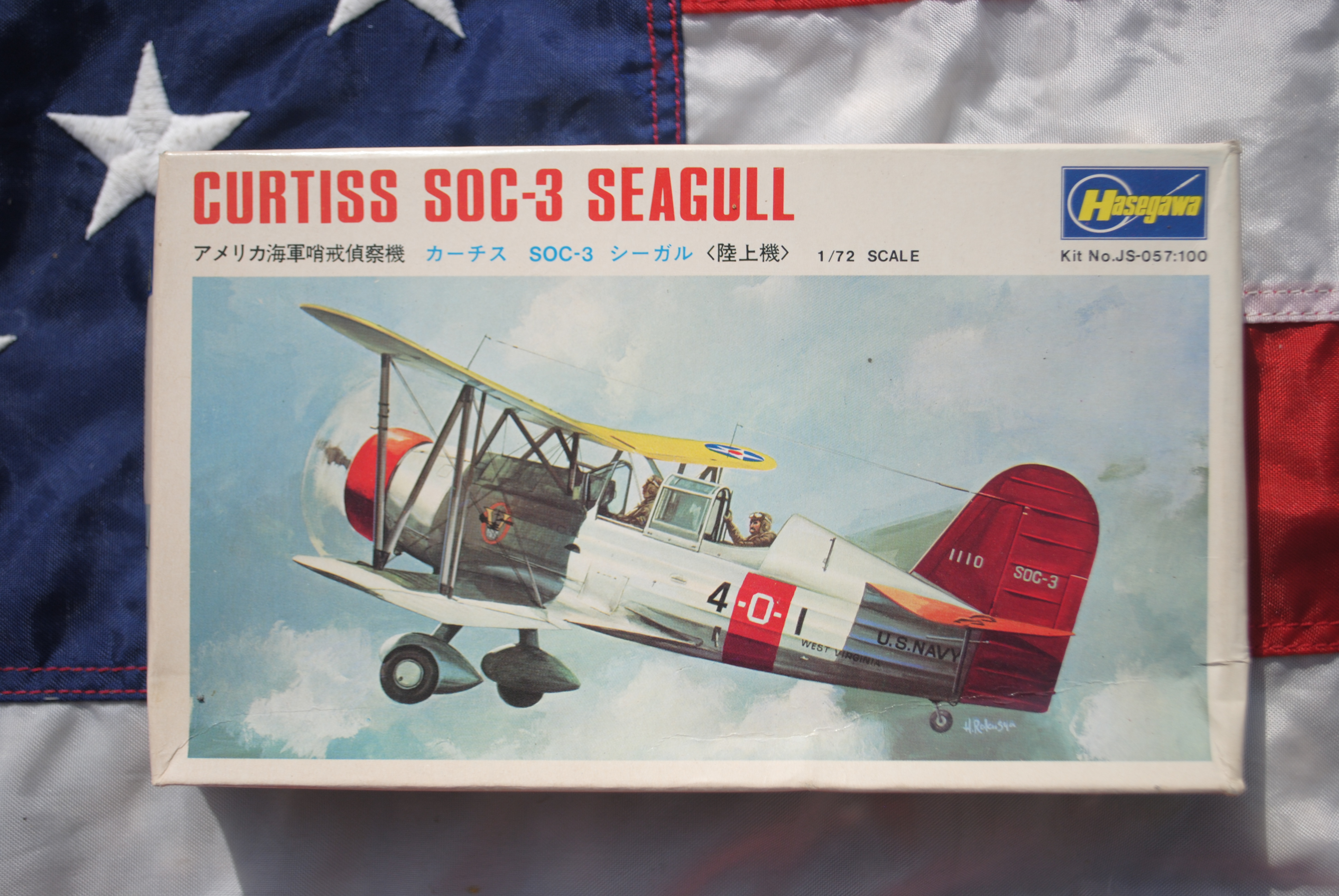 Hasegawa JS-057 Curtiss SOC-3 SEAGULL