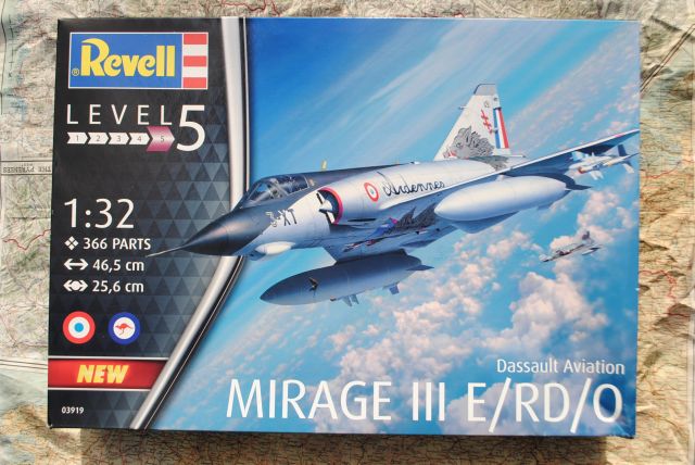Revell 03919 Dassault Aviation MIRAGE III E/RD/O