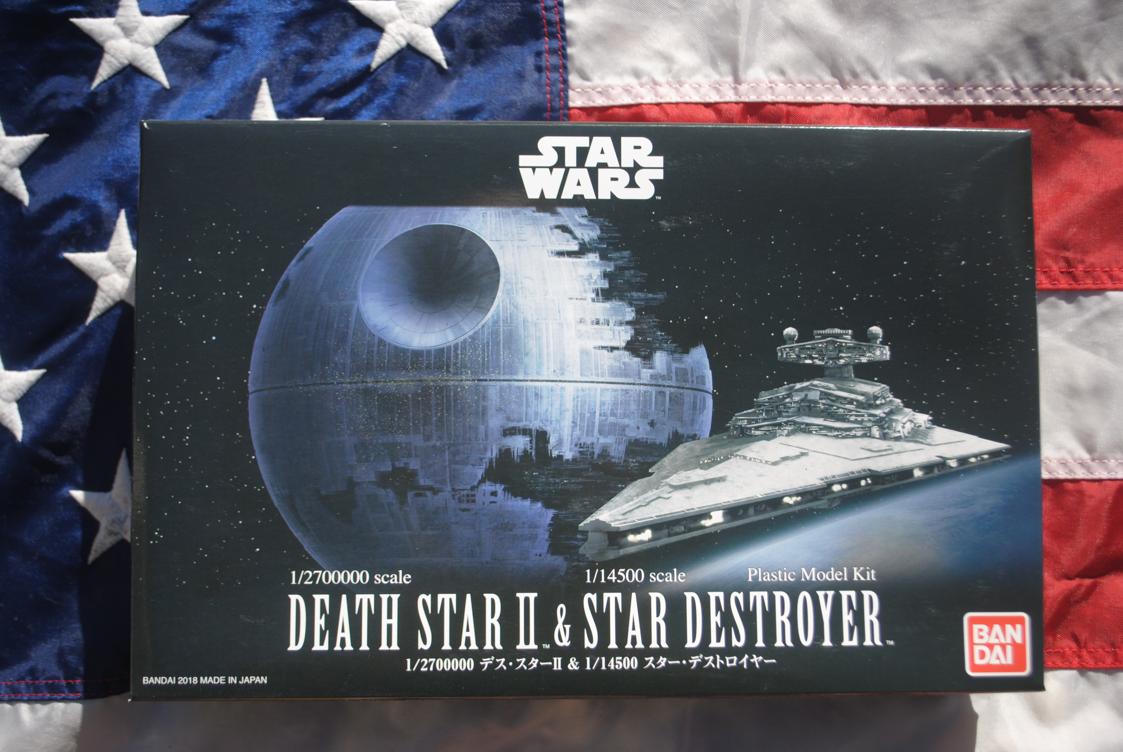 Revell / Bandai 01207 Death Star II & Imperial Star Destroyer Star Wars