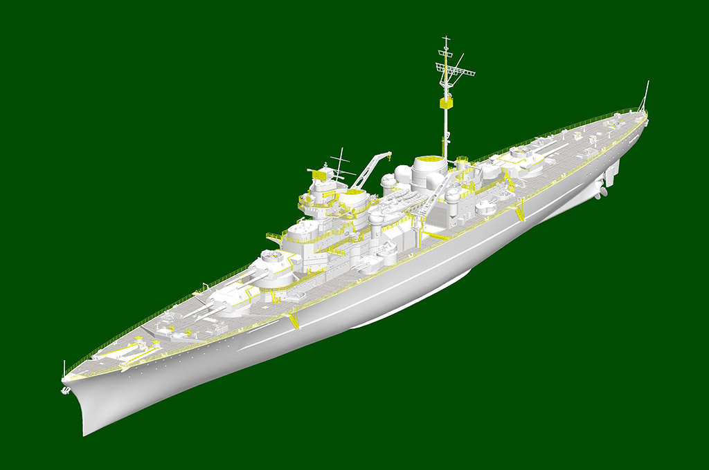 Trumpeter 05370 DKM O-Class Battlecruiser Barbarossa