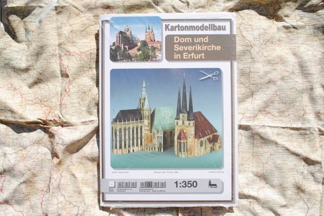 Schreiber-Bogen kartonmodellbau 205004 Dom und Severikirche in Erfurt