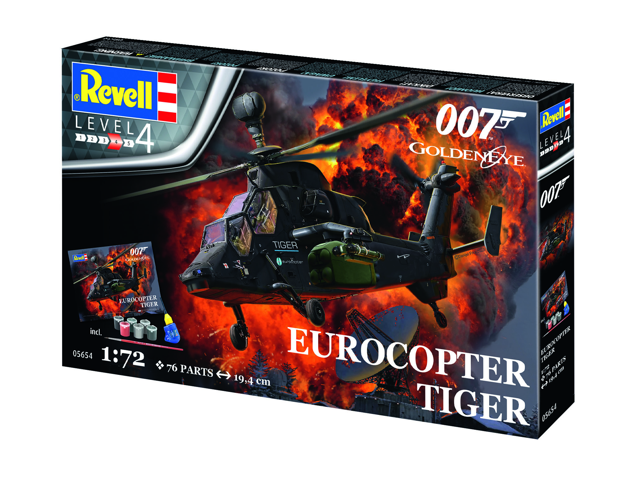 Revell 05654 Eurocopter Tiger James Bond 007 