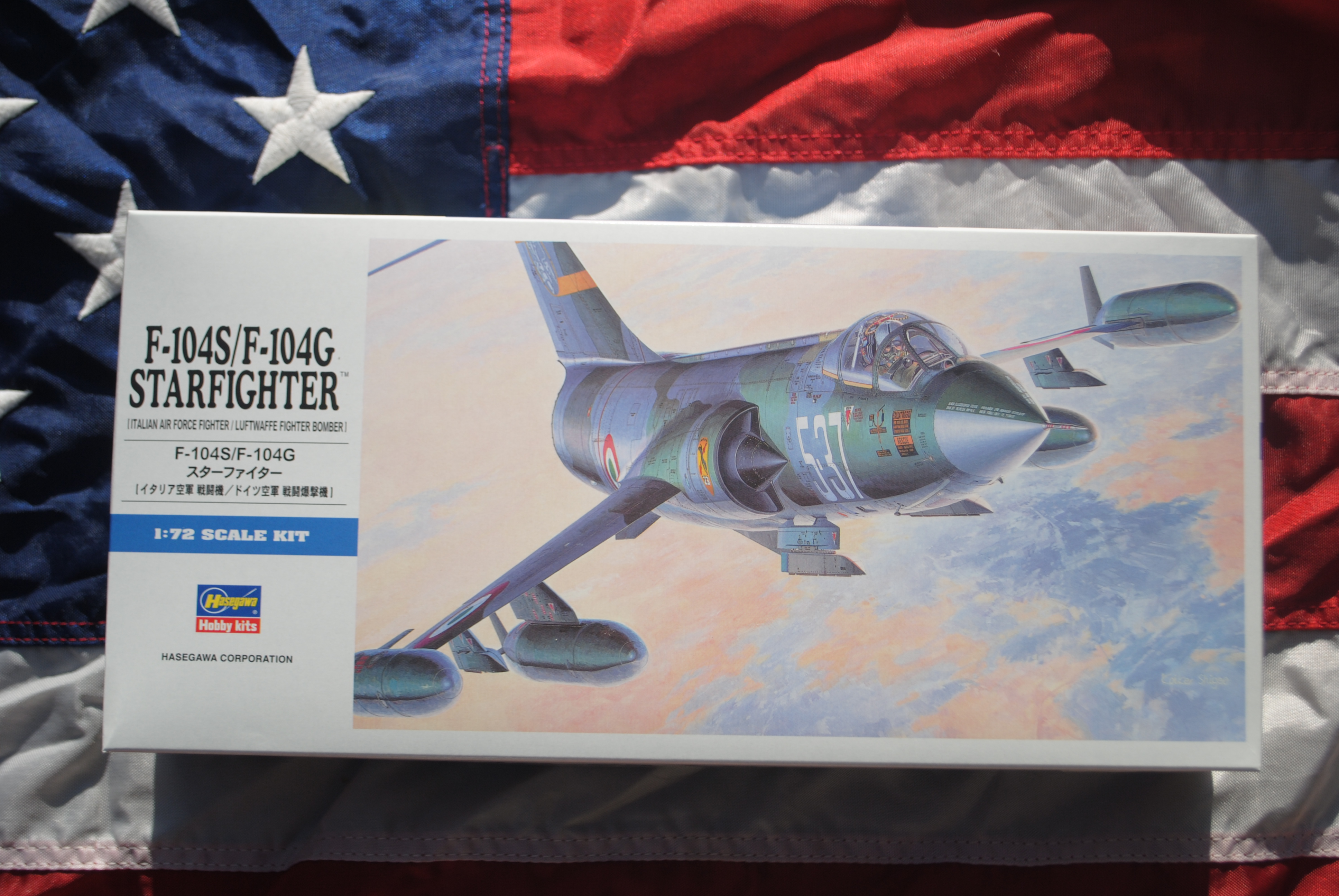 Hasegawa D17 / 00447 F-104S/F-104G Starfighter [Italian Air Force Fighter / Luftwaffe Fighter Bomber]
