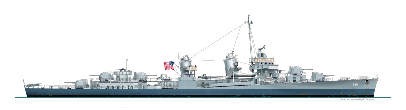 Tamiya 31907 USS CUSHING DD-979 US Navy Destroyer
