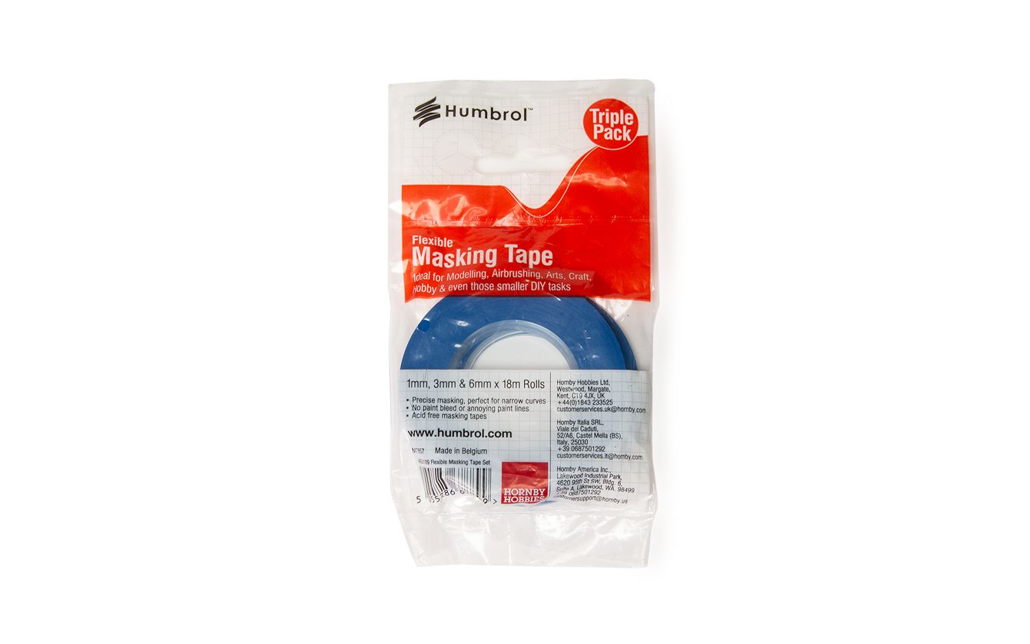 Humbrol AG5109 Flexible Masking Tape Set