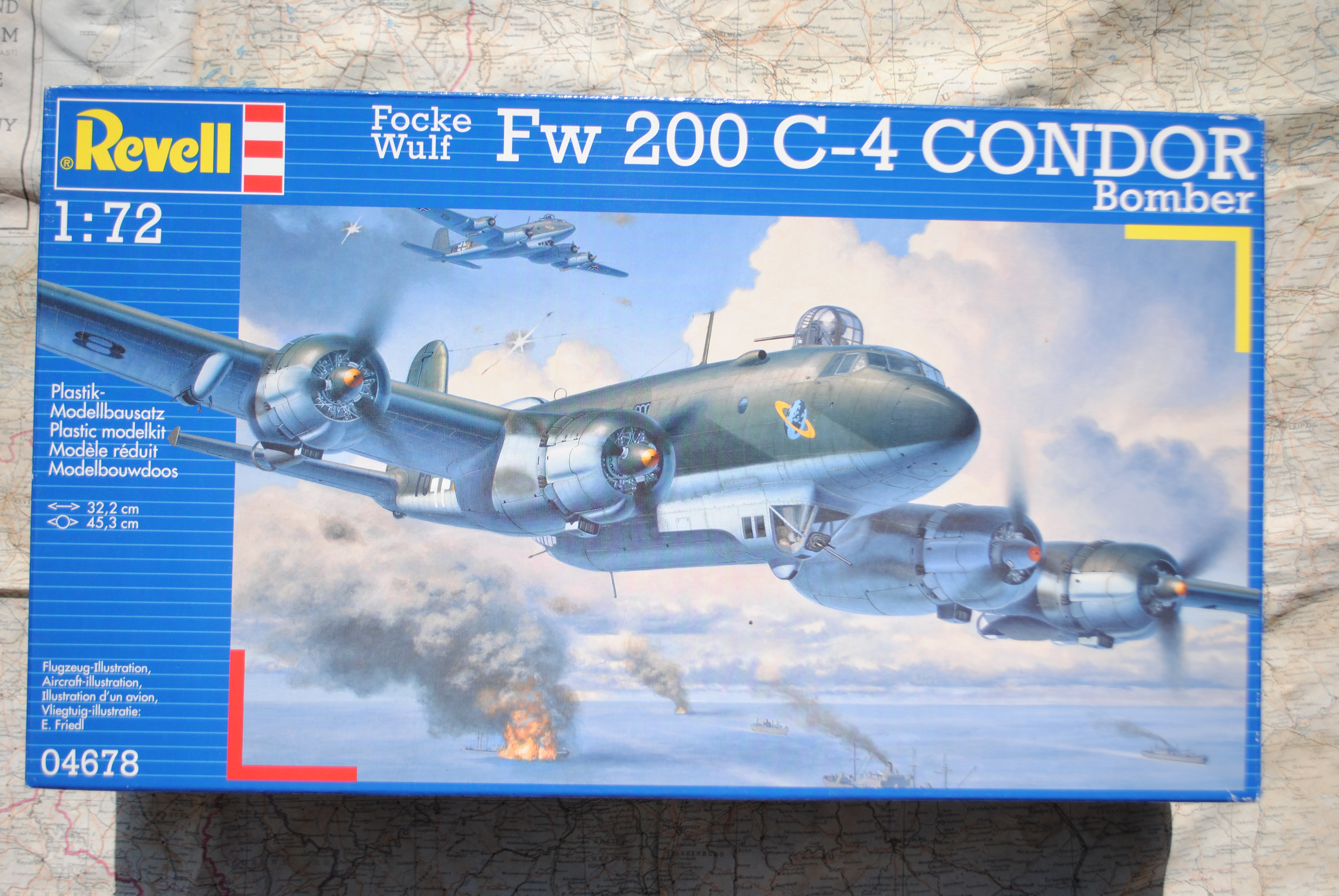 Revell 04678 Focke Wulf Fw 200 C-4 CONDOR Bomber