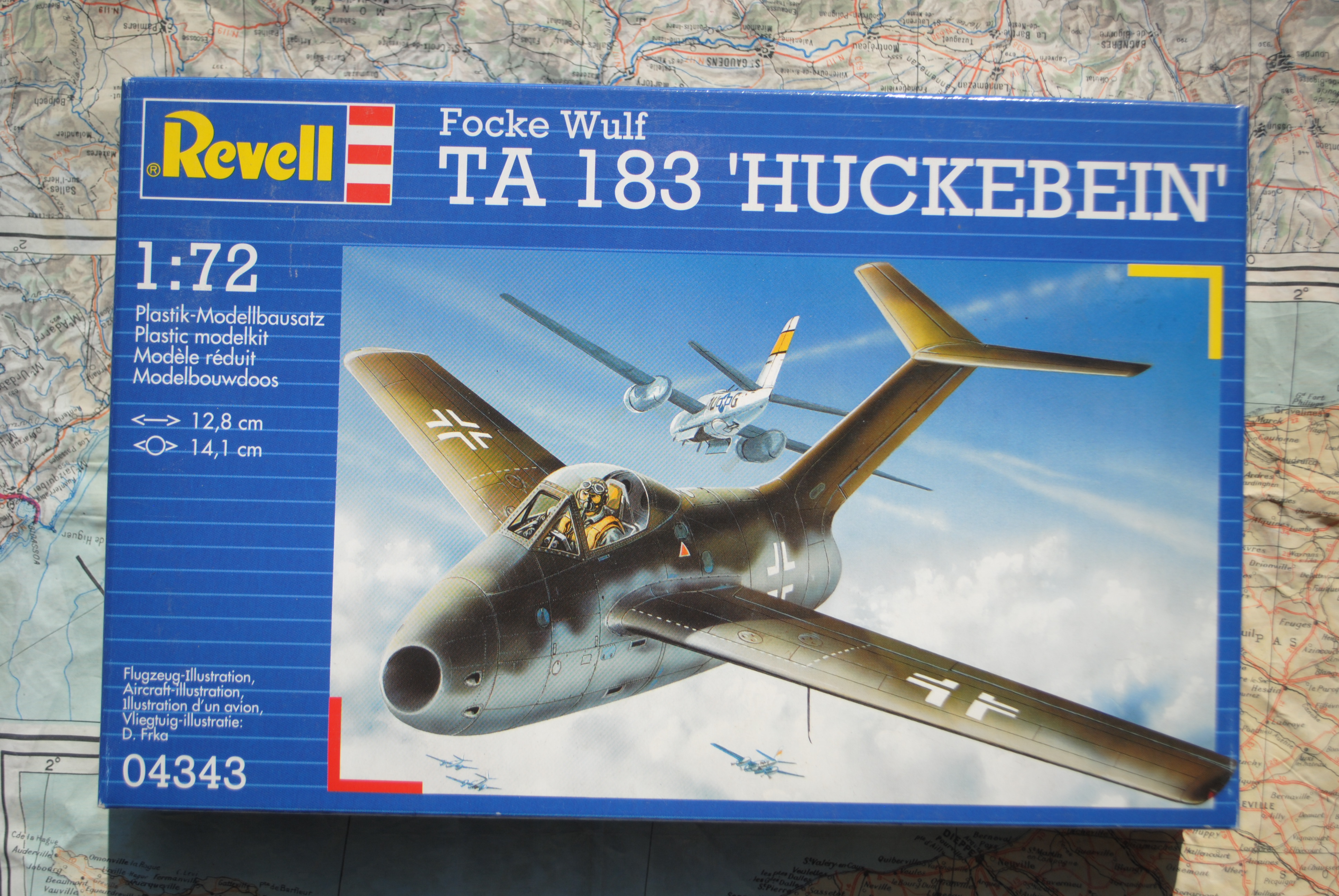 Revell 04343 Focke Wulf Ta 183 'Huckebein'  