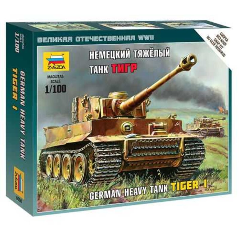 Zvezda 6256 German Heavy Tank Tiger I
